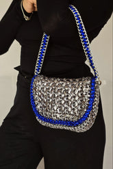 Quiche Pewter -Shoulder Bag
